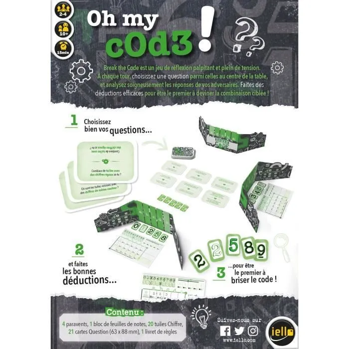 Break the Code - Jeux de société - IELLO-1
