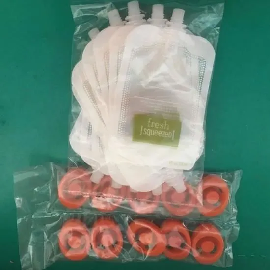Gourdes Réutilisables - Squeeze station - Création Fait Maison - Bébé Mixte - Lot de 50pcs-3
