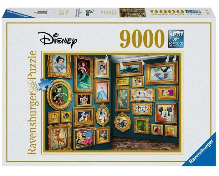 Puzzle 9000 pièces Le musée Disney - Ravensburger - Puzzle adultes - Dès 14 ans-1