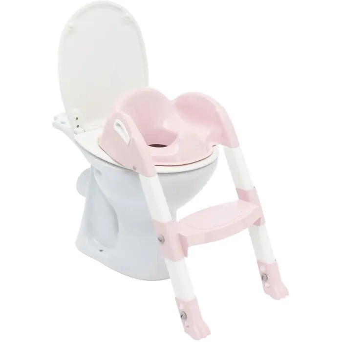 THERMOBABY Reducteur de wc kiddyloo® - Rose poudré-0
