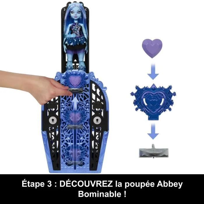 MONSTER HIGH Monstrueux Secrets Abbey Bominable-Coffret - Monster High - HXH87-6