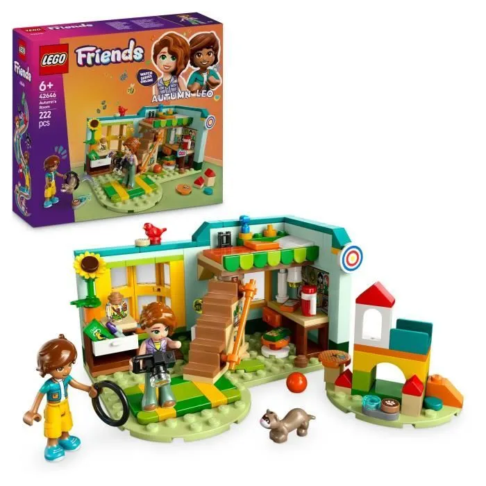 LEGO Friends 42646 La chambre d’Autumn - Jouet de construction idéal pour le jeu de rôle-0