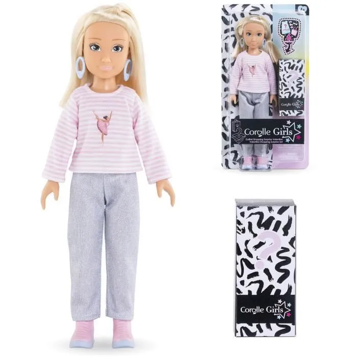 Poupée mannequin Valentine Shopping COROLLE GIRLS - 28 cm - 6 accessoires-5
