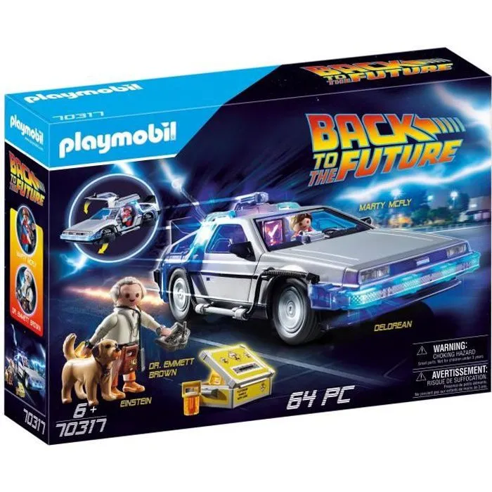 PLAYMOBIL - Retour vers le Futur - DeLorean - Classic Cars-0