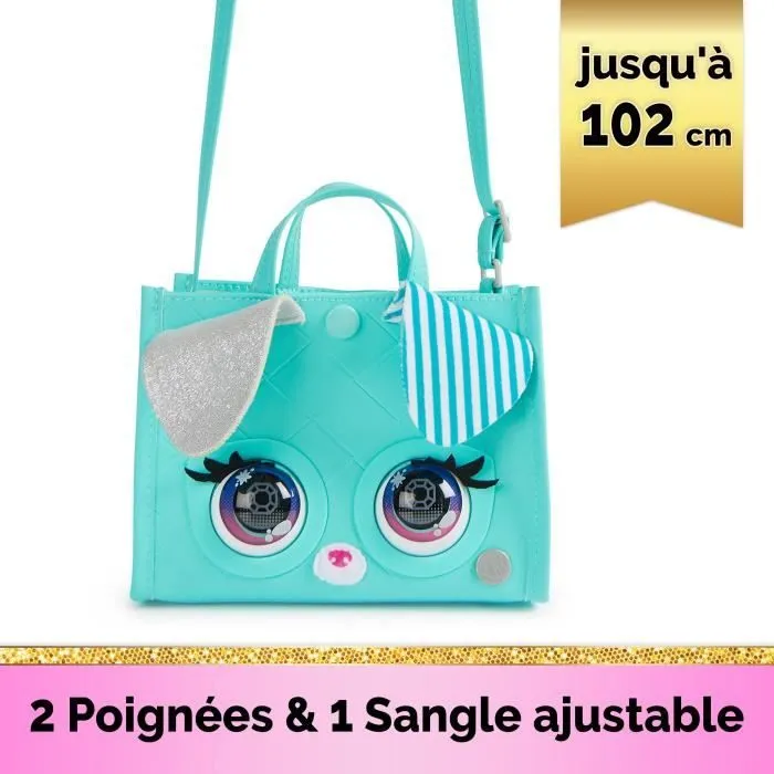 Purse Pets - Tote bag Chiot - Sac interactif (cligne des yeux, chante ...)-3