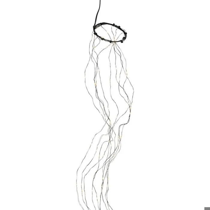 Robe lumineuse extérieur 1.65m 170 LED blanc chaud + transfo Feeric lights & christmas-1