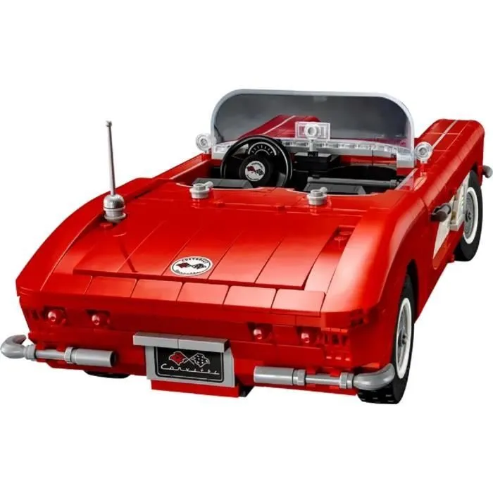Jouet de construction - LEGO - Corvette - 1210 pièces - Rouge - A monter soi-même-3