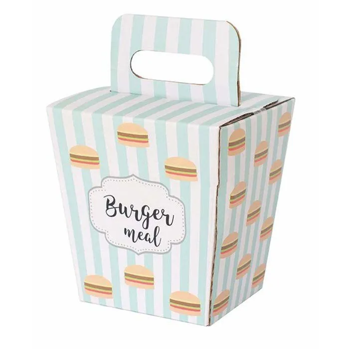 Jouet en bois - Dinette - Burger Meal - Mixte - Multicolore - Marron - JABADABADO - Bébé - 3 ans-3