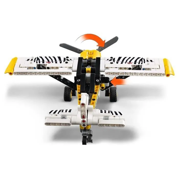 LEGO Technic 42198 L’avion de brousse - Jeu de construction pour garçon dès 8 ans-2