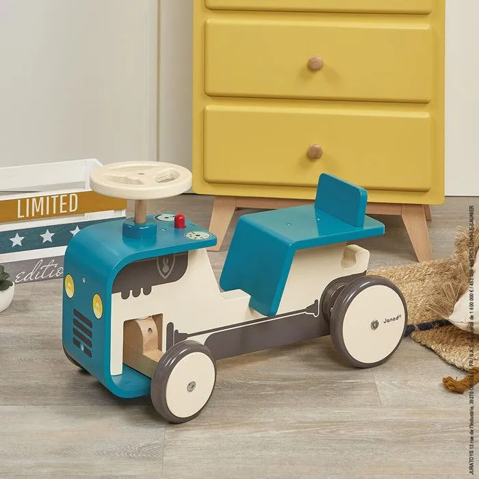 Porteur Tracteur En Bois-1