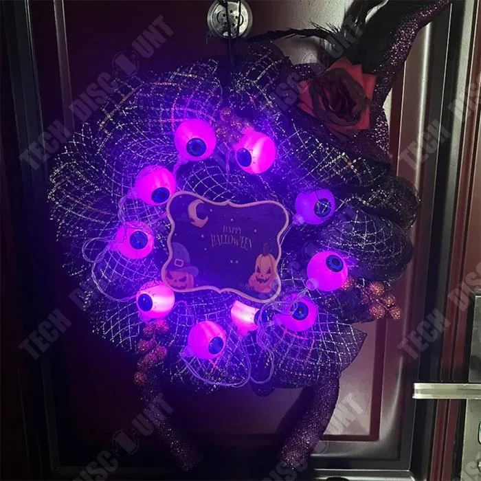 TD® Guirlande d'Halloween 38*60cm Décoration de fête d'horreur Suspension de porte jambes de sorcière Suspension de porte Hallowee-3