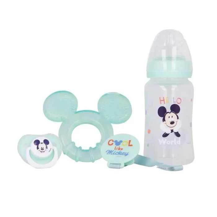 Coffret biberon cadeau Mickey-1