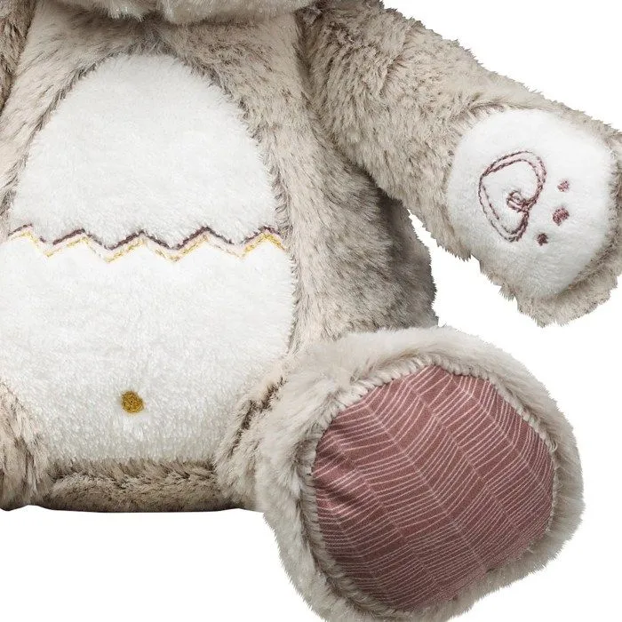 Doudou Ours en velours beige - SAUTHON - Timouki - Mixte - Bébé - 27x17x12cm-3