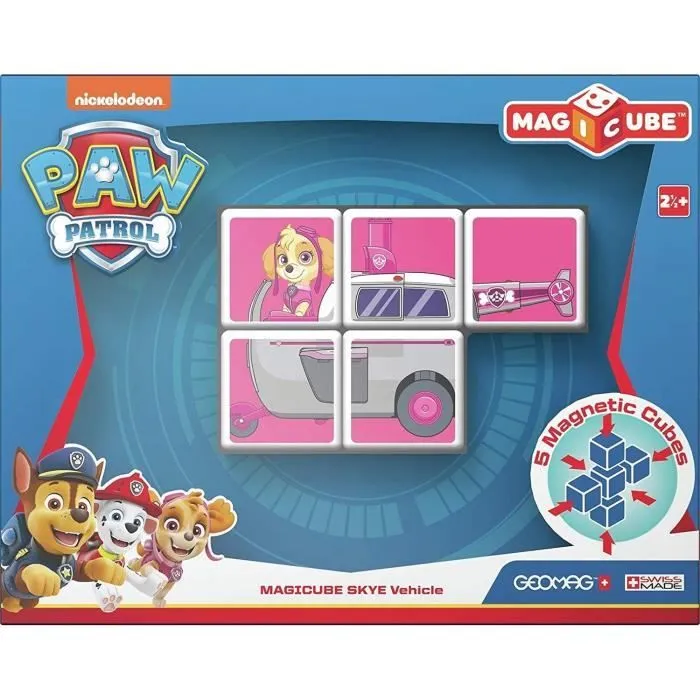 MAGICUBE - Pat' Patrouille Véhicule Stella (5 Cubes) - Modèle Aléatoire-0