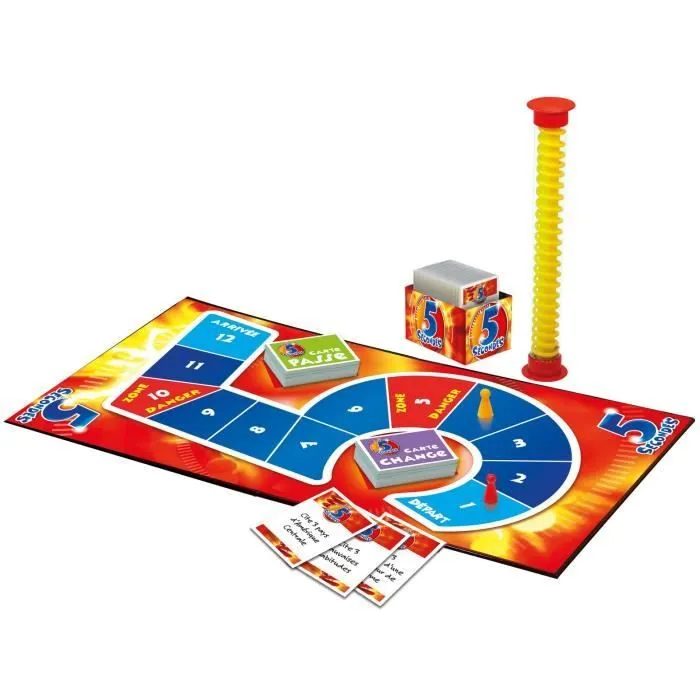5 Secondes Chrono - Jeu de société - Jeu de questions réponses - MEGABLEU-0