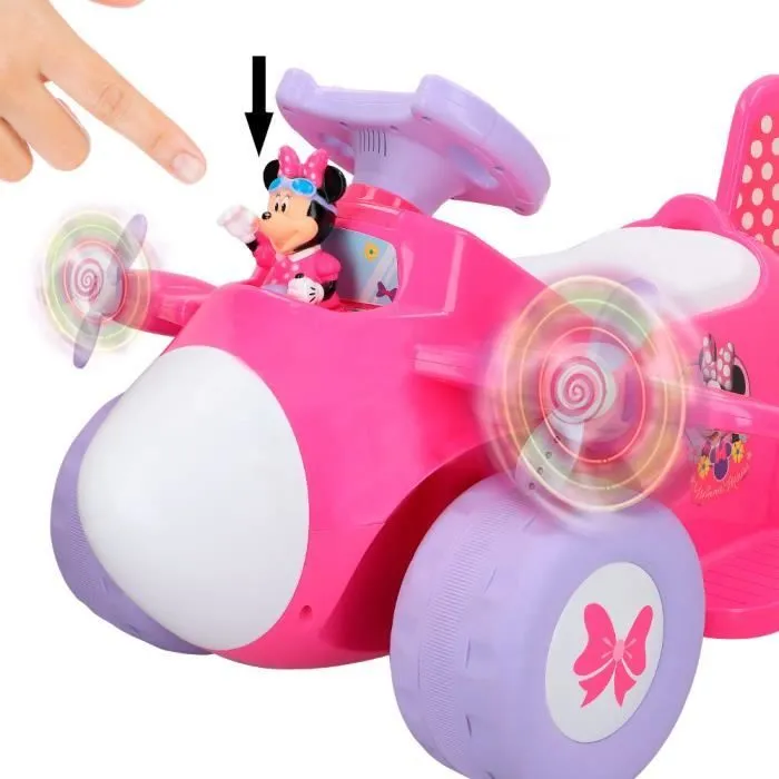 Bebeboutik Batterie pour avion porteur 6V Minnie Disney