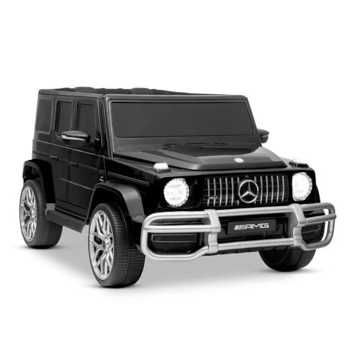 Voiture Electrique 4x4 SUV Noir 2 places Mercedes AMG 2 x 45 W - Marche AV-AR, Phares et Système audio-0