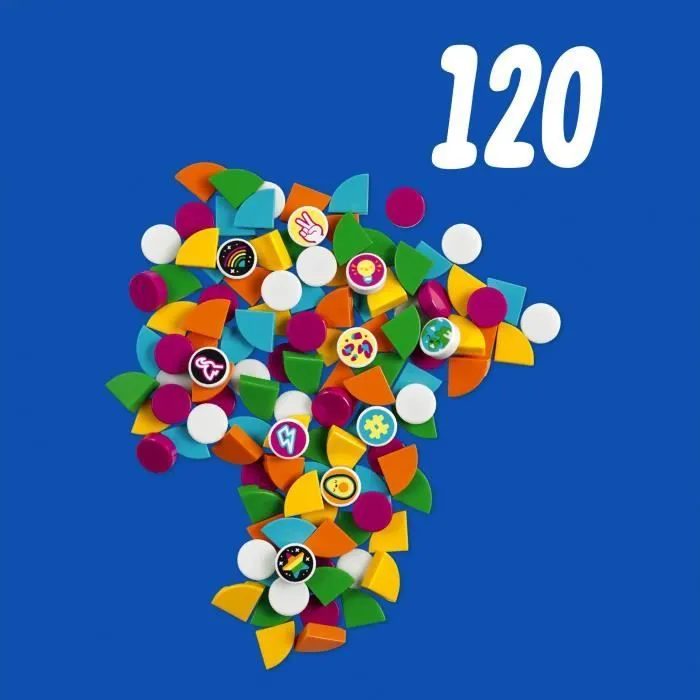 LEGO® 41932 DOTS Tuiles de décoration DOTS - Série 5, Loisirs Créatifs Décoration de Chambre Tuiles Activité Manuelle Enfant 6 ans-2