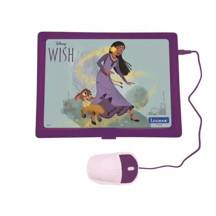 Ordinateur éducatif Disney Wish 124 activités (Français-Anglais)-1