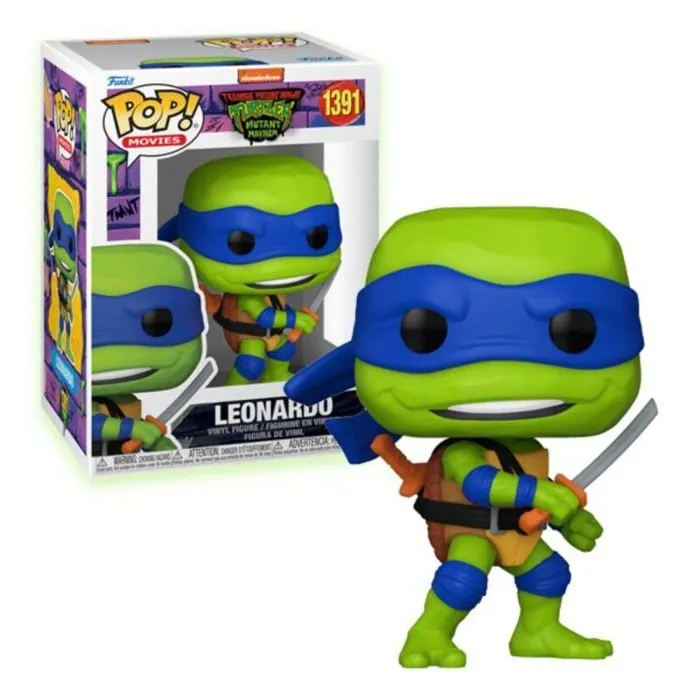 Figurine Pop! - Funko - Teenage Mutant Ninja Turtles - Noir - Licence officielle - Enfant-0