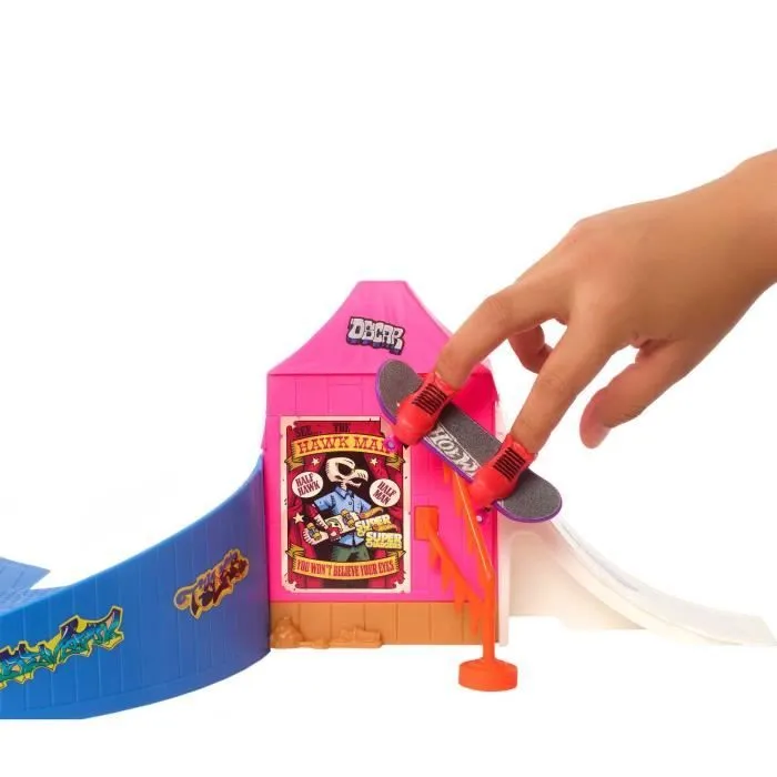 Hot Wheels-Skate-Coffret Skatepark Attractions Tony Hawk HGT95-8