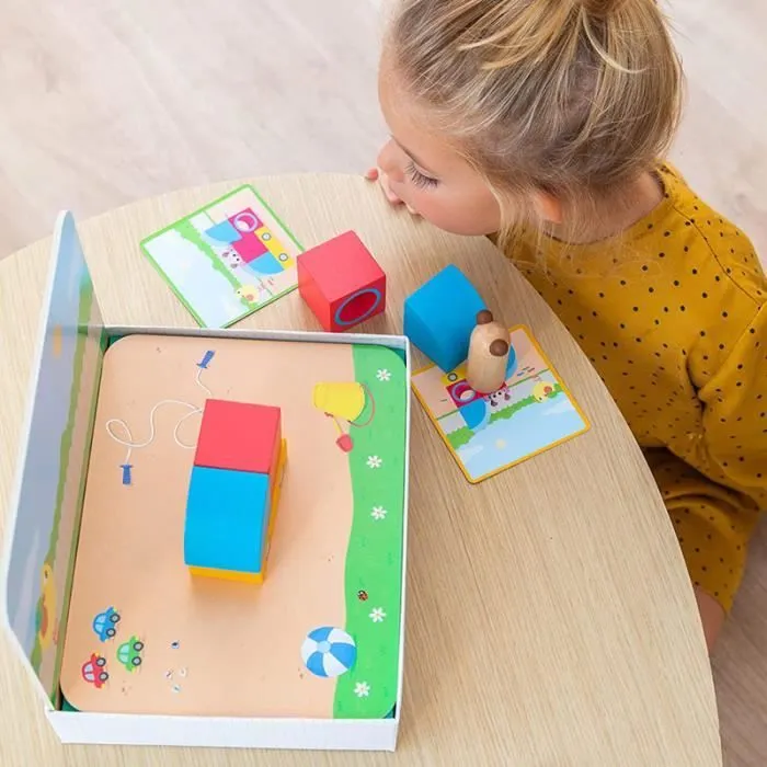 Jeu de société - Goula - Logic Park - 3 niveaux de difficulté - À partir de 3 ans - 1 joueur ou plus-2