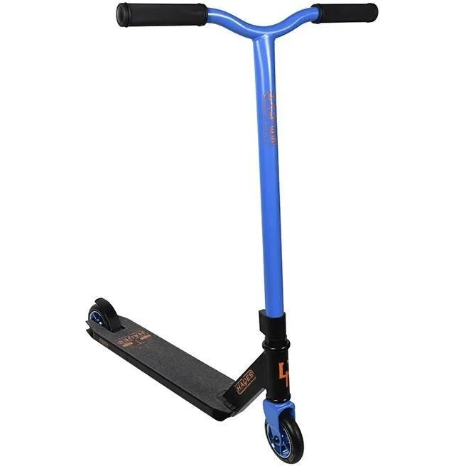 Trottinette 2 roues HELIOS 21 - Noir, bleu et orange - HADES - Freestyle - Glisse urbaine-0