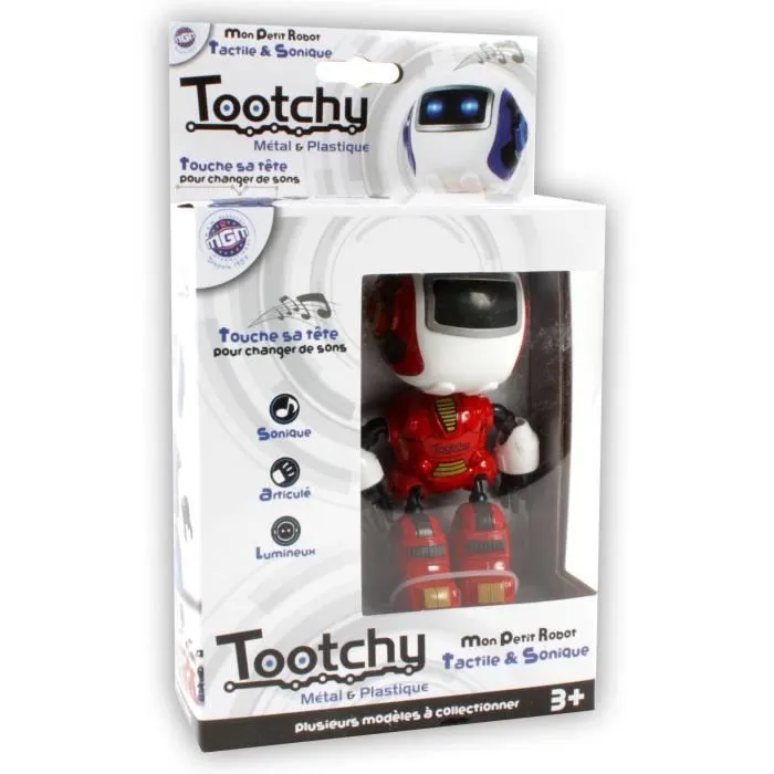 MGM Robot Tootchy métal - 12 cm - Modèle aléatoire-1