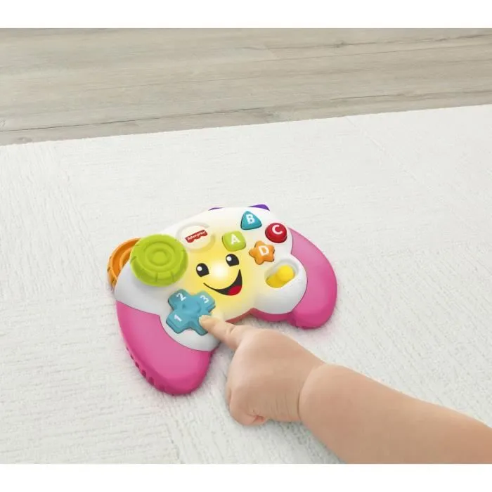 Fisher-Price-manette de jeu et d’apprentissage Rires et Éveil HXY11-5