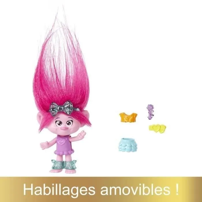 FIGURINE POPPY HAIR POPS - MATTEL - HNF10 - POUPEE MANNEQUIN TROLLS-4