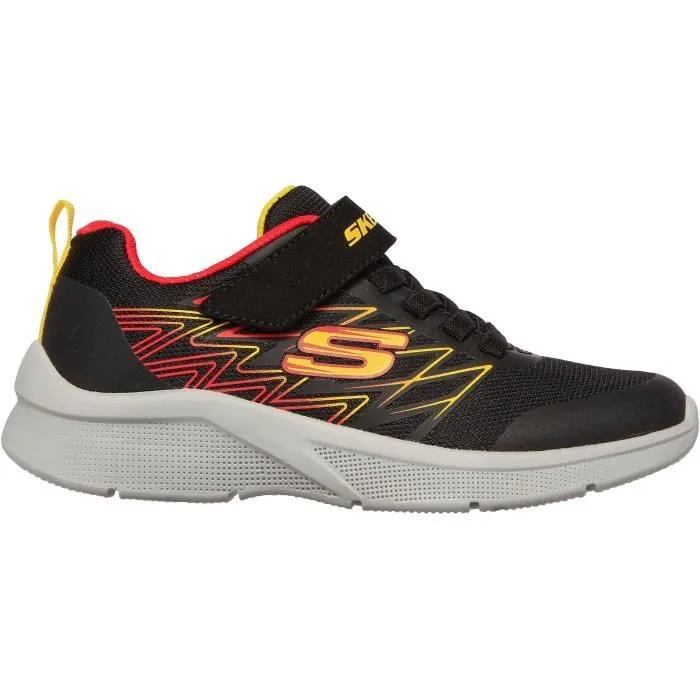 SKECHERS Baskets Microspec Texlor Noir Enfant-1