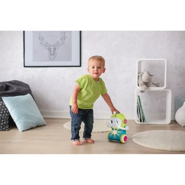 Robot interactif Smoby Smart 1 2 3 - Développement moteur - LED multicolores - 18 mois et plus-4