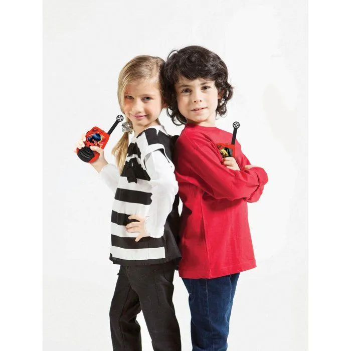 Talkies-Walkies Miraculous Ladybug - Portée 4 KM - Rouge-2