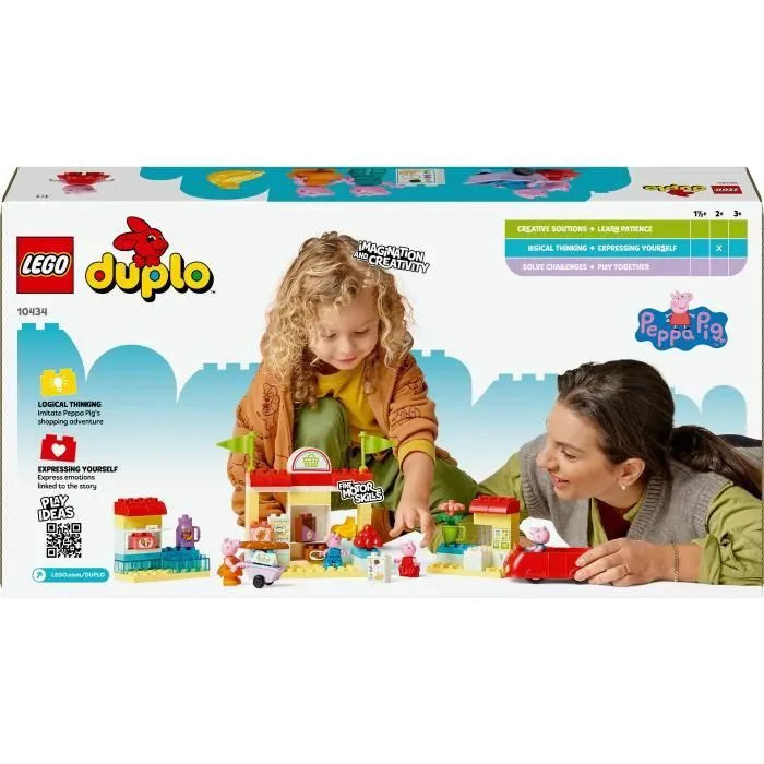 LEGO® DUPLO® 10434 Le Supermarché de Peppa Pig - Jouet Enfants 2 Ans-5