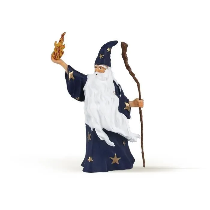Figurine Merlin l'enchanteur - PAPO - LE MONDE ENCHANTE - Pour Enfant - Intérieur-0