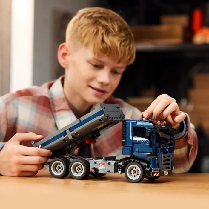 LEGO Technic 42203 Camion benne - Jeu de construction pour garçon dès 9 ans - Idée cadeau-4