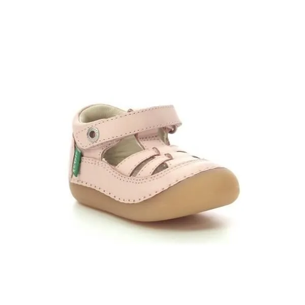 Sandales bébé Kickers Sushy - rose clair - 24