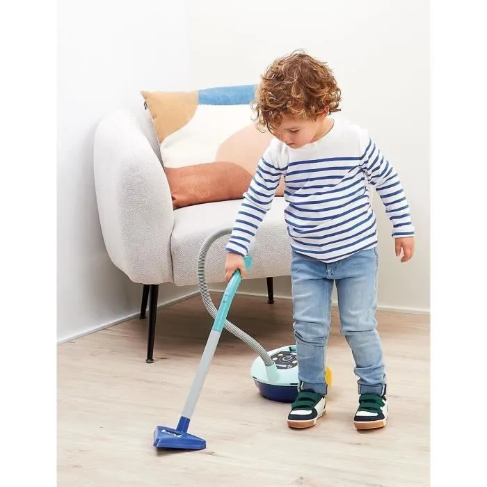 Chariot ménage + aspirateur - ECOIFFIER - 2774 - Faire le ménage devien un plaisir-1