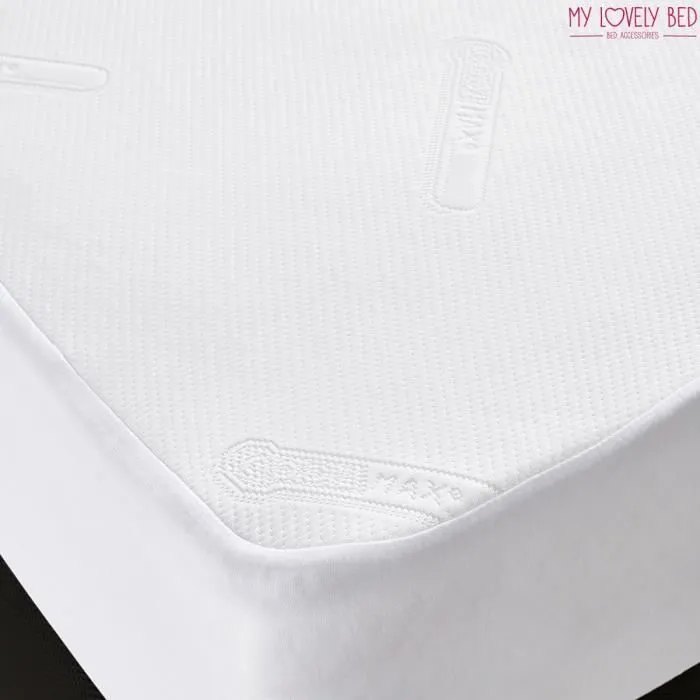 My Lovely Bed - Protège Matelas 140x190/200 cm | Alèse Tissu Coolmax® : évacuation rapide de l’humidité | Respirant et Absorbant-2