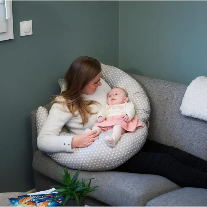 Coussin de maternité - THERMOBABY - Multi-usage - Pour grossesse et allaitement-1