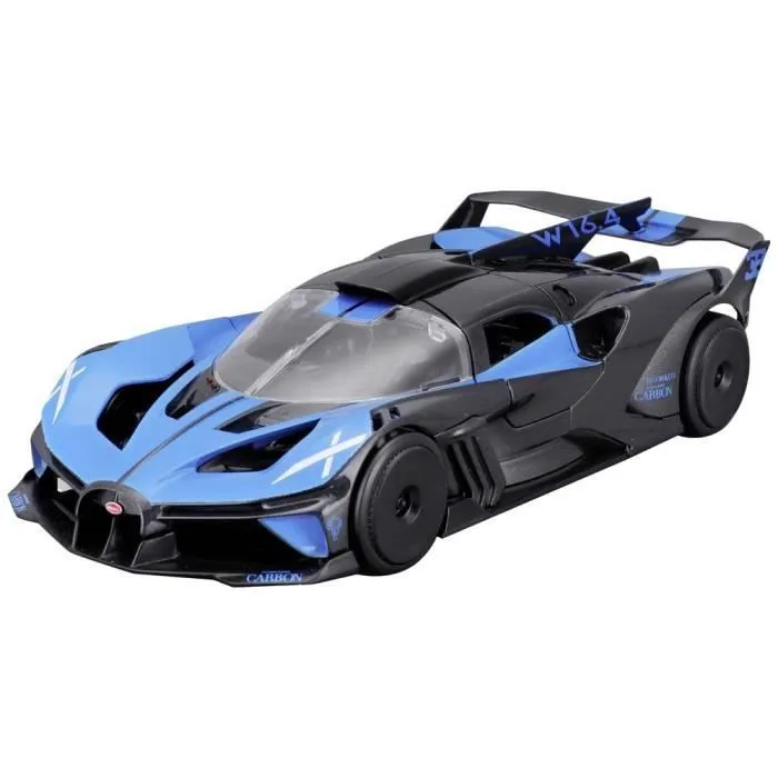Voiture modèle Bugatti Bolide bleue 1:24 de Maisto-0