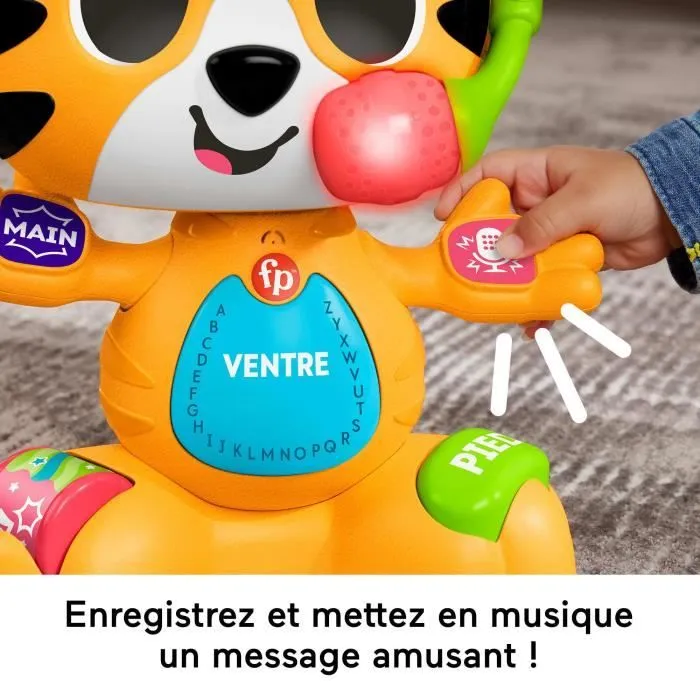 Fisher-Price-Link Squad Tigre Parties du Corps-Jouet d’éveil musical HYL00-4