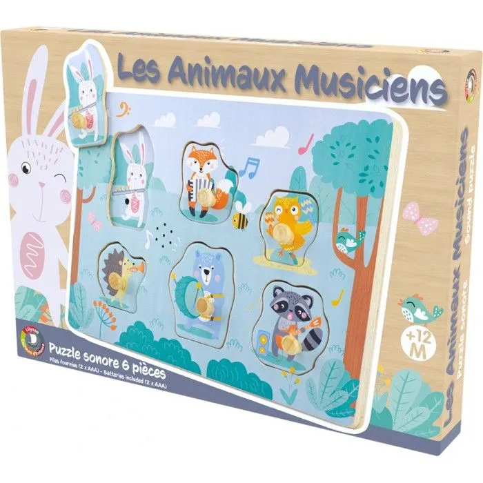 Ulysse - Puzzle sonore Les animaux musiciens-3
