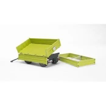 Remorque Basculante Fliegl - BRUDER - Double Niveau - 4 Roues Motrices - Garçon - A partir de 3 ans-3