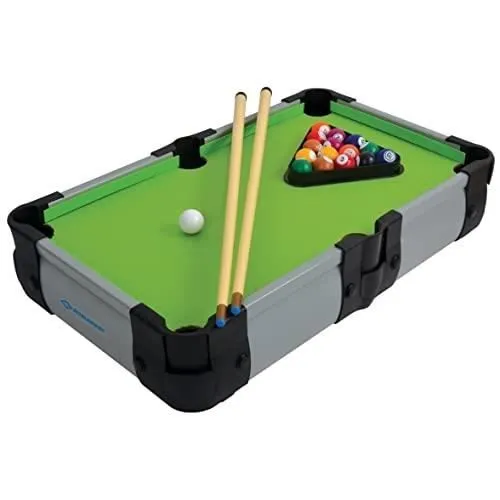 Table de billard mini - SCHILDKRÖT - Polyvalente et facile à transporter - 50 x 30 x 9 cm-0
