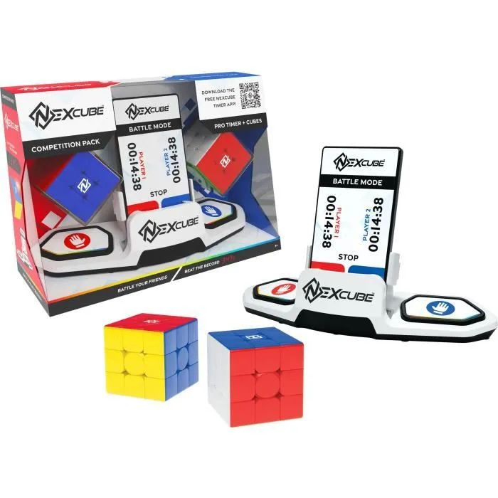 Jeu de stratégie et de réflexion - GOLIATH - Nexcube Battle Pack - 2 nexcube 3x3 - Multicolore-0