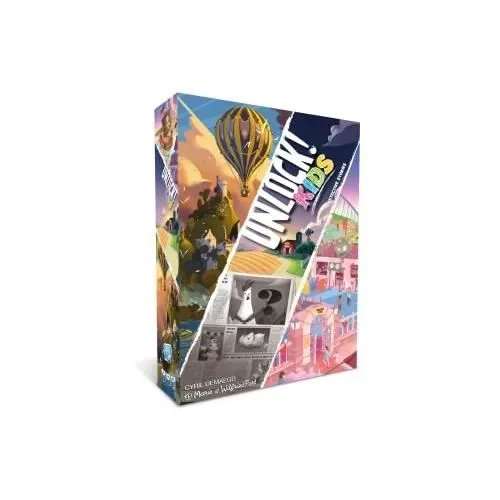 Jeu de société - ASMODEE - Unlock! Kids, Édition E - 6 ans et plus - 1-4 joueurs - 20 min de jeu-0