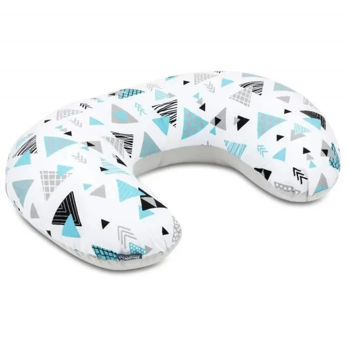 Bellochi Coussin D'allaitement avec Housse Coussin Allaitement 40x60 cm - 100% Coton - Tresor-0