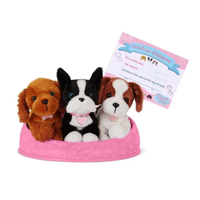 Peluche Pucci pups by battat - ST8383Z - Adopt-A-Pucci PUP-0