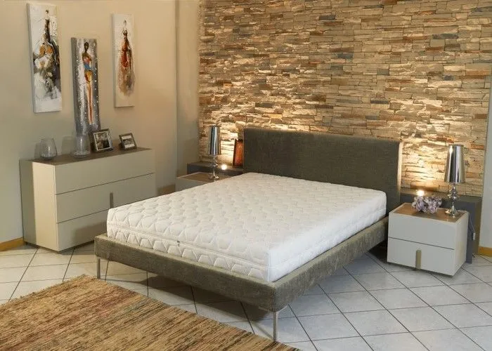 Lot de 2 Matelas Mémoire de Forme 60 Kg-m3 80x200 x 19 cm Très Ferme + 2 Oreillers Visco - Spécial Sommier Electrique - Déhoussab-0